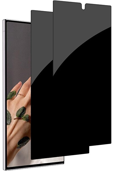 aheaks واقي شاشة سامسونج جالاكسي S24 الترا جوست، صلابة 9H، مضاد للخدش، سهل ال...