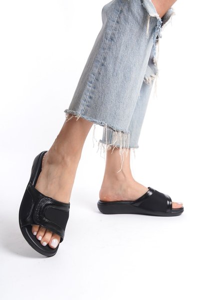 NALİCİLER Medically Women's Daily Orthopedic Heel Spur Supported Medical Slippers