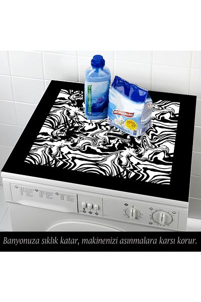 Getcarpet Πλυντήριο ρούχων - Στέγνωμα, Προστασία καλύμματος, Μαξιλαράκι, Αδιάβροχο Ματ, Αντιολισθητικό Πλέσιμο