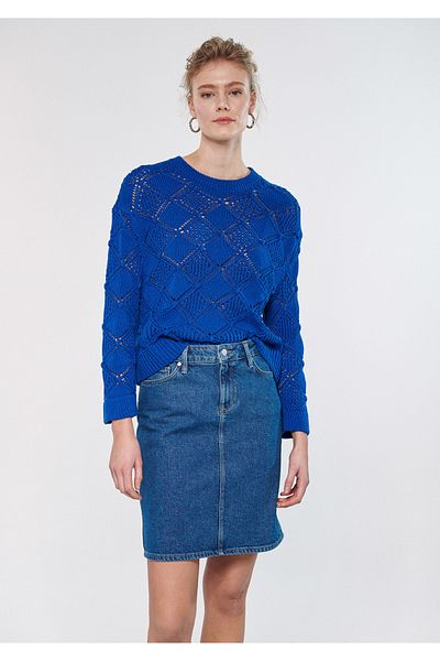 Mavi Valerie Lässiger indigoblauer Jeansrock 1319833709