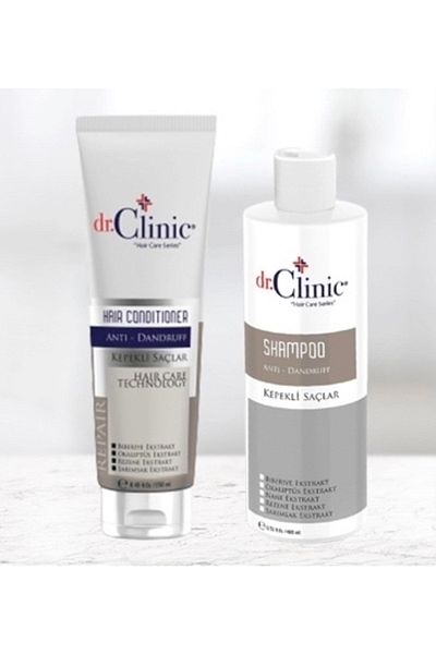 Dr. Clinic Hair Conditioner and Shampoo Set - for Hair with Dandruff