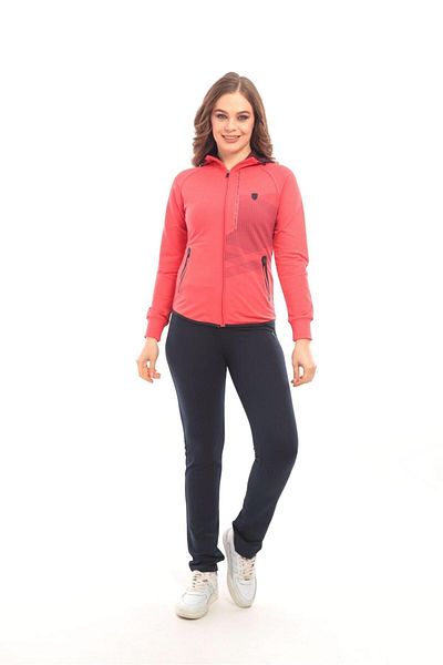 SOCCER Plus Size Women's Sports Tracksuit Set - 21230