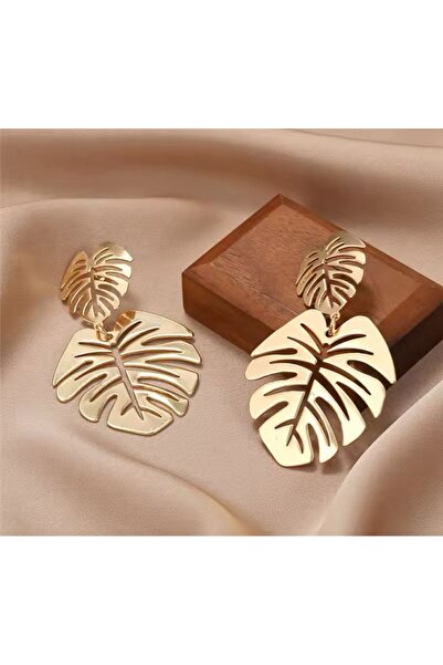 1PARÇAMAVİ New Season Clip-on Women's Cone - Non-perforated Ear Earrings