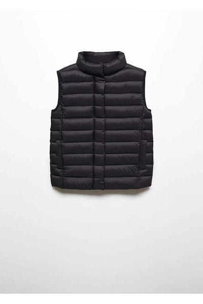 MANGO Kids Black Jacket for Children