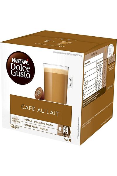 Nescafe Dolce Gusto Cafe Au Lait 16 Kapsül 160 gr