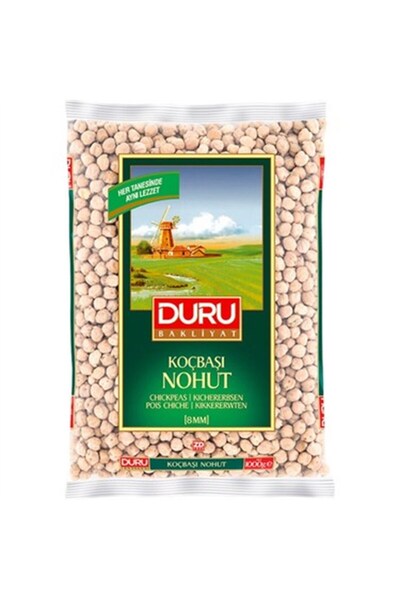 Duru Koçbaşı Nohut (8 MM) 1 Kg