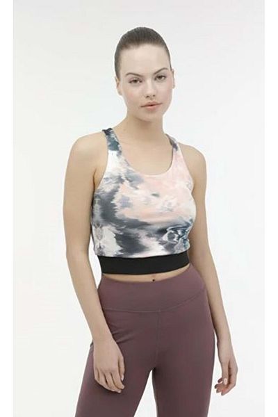 lumberjack Wl Fıona-a 27pe33 3fx - Υποστηρίζεται αθλητικό μπουστάκι με ροζ γυναικείο σουτιέν Crop