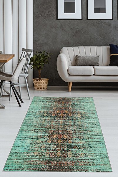 Homiko Modern Motifli Dijital Baskılı Kalın Halı