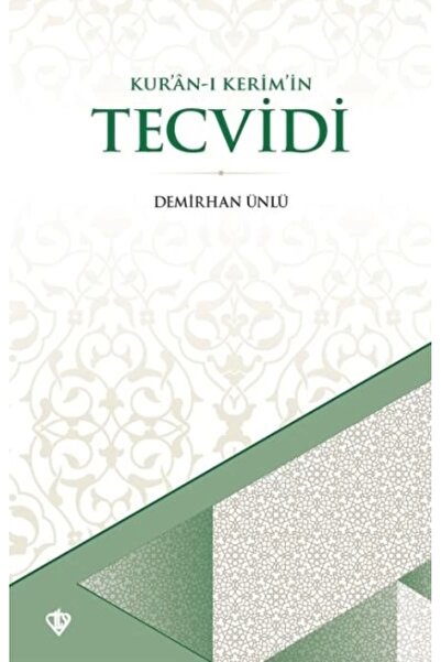 Türkiye Diyanet Vakfı Yayınları Kuranı Kerimin Tecvidi - Demirhan Ünlü