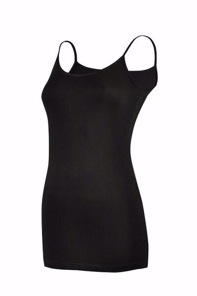 YILDIZ Tricou lung din lycra pentru femei cu curea de frânghie - pachet de 3 2265-2266