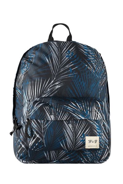 Home&Bath Unisex Black Backpack - Areca