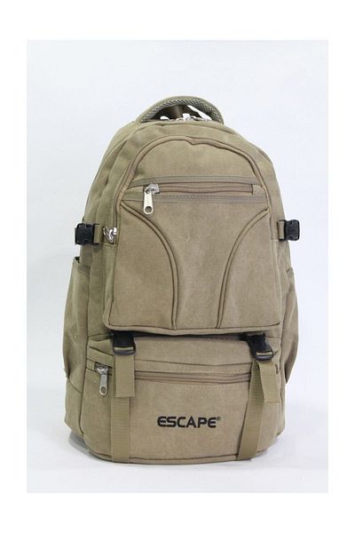 ESCAPE Unisex μπεζ σακίδιο πλάτης