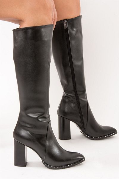 Fox Shoes Černé dámské boty C654088509