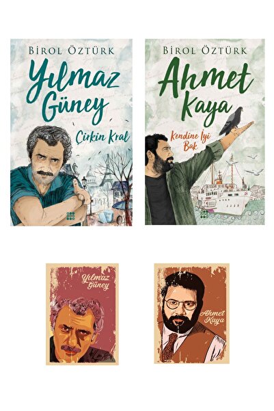 Dara Yayınları Yılmaz Güney Ahmet Kaya Seti - Kendine Iyi Bak - Çirkin Kral -...