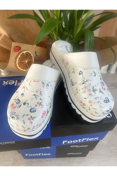 BİOAKTİF FootFlex Sabo - Snowdrop Slippers