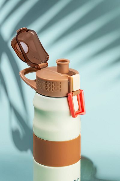 Porsima 1393-1 Stainless Steel Leak Proof Double Layer Insulated Tea Coffee Thermos 350 ml