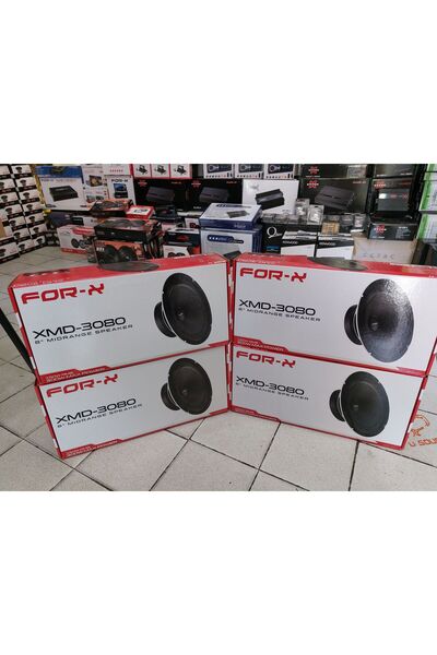 FORX5 ŞOOK FİYAT XMD 3080 20CM MİDRANGE 150RMS KAPAKLI MODEL