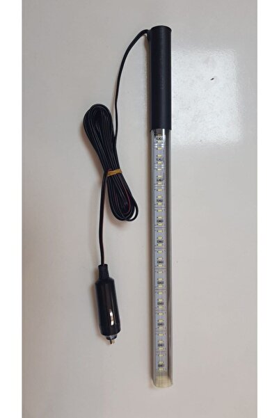 LEDES Beyaz Renk Mıknatıslı Seyyar Lamba Çakmak Girişli