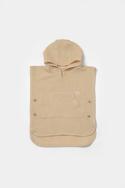 BabyCosy Organic Wear Hooded Organic Baby Beach Towel