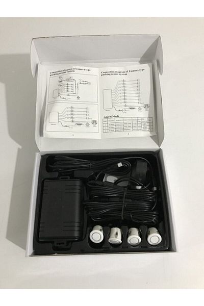 Sentinel Parking Sensor with Sound Warning 18mm White