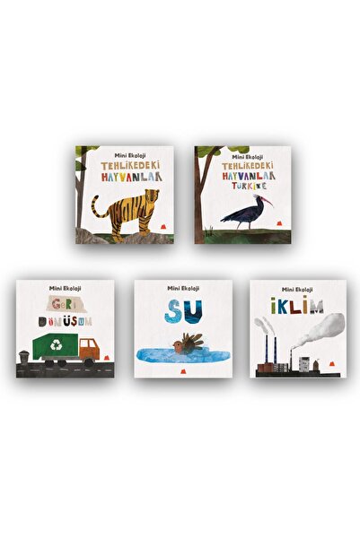 Kumdan Kale Yayınları Mini Ekoloji Seti 5 Kitap