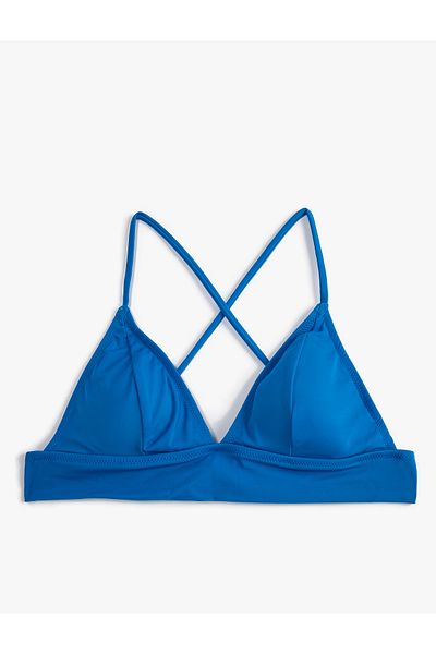 Koton Bikini felső Bralette keresztpánttal borított