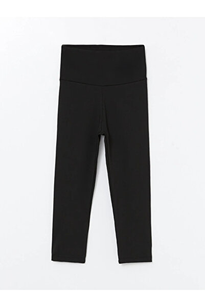 LC Waikiki LCW Active Kadın Beli Lastikli Ekstra Dar Fit Düz Tayt