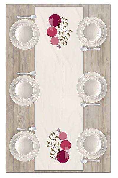 Bertille Home Σειρά 140x40 cm Ψηφιακή τυπωμένη μινιμαλιστική δρομέας