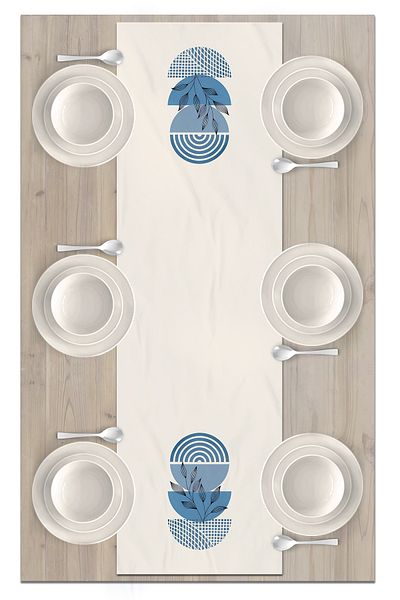 Bertille Home Seria 140x40 Cm Imprimat Digital Runner Minimalist