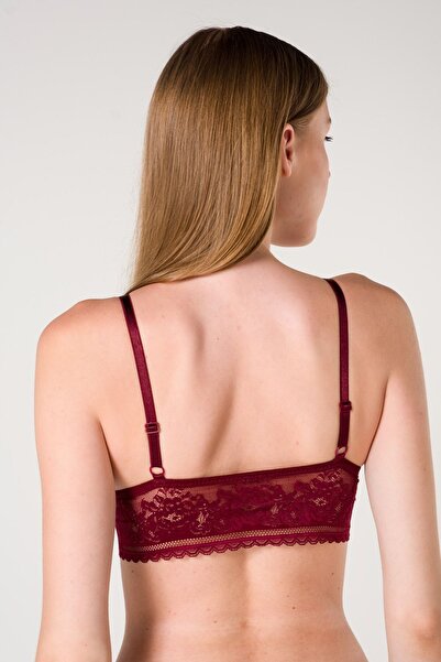 Top Step Non-Supported Sponge Hose Detailed Bralette
