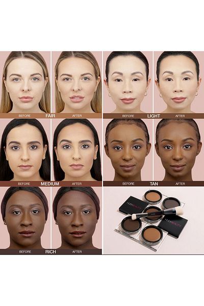Huda Beauty Light 11g Pinkestcosmetics - Tantour Contour and Bronzer