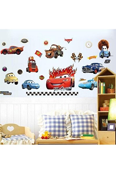 Kt Grup Süper Kahramanlar Arabalar Cars Filmi Karakterleri Çocuk Ve Bebek Oda...