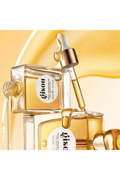 gisou Honey Infused Hair Oil-Mirsalehi Balı İçerikli Nemlendirici Güçlendirici Saç Bakım Yağı 20ML