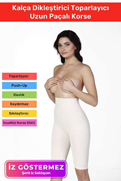 Carlburn Corset modelator cu talie înaltă, anti-transpirație, anti-alunecare,...