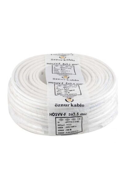 ÖZNUR 3x2,5mm2 Ttr 100mt Öznur Elektrik Tesisat Kablosu