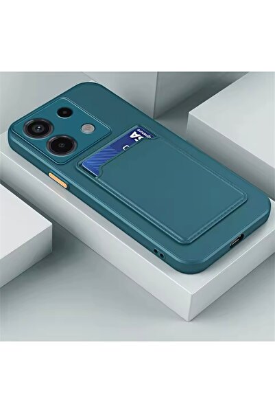 Rivor Redmi Note 13 Pro 4G&Poco M6 Pro 4G  Kılıf Korumalı Kartlıklı Cüzdanlı ...