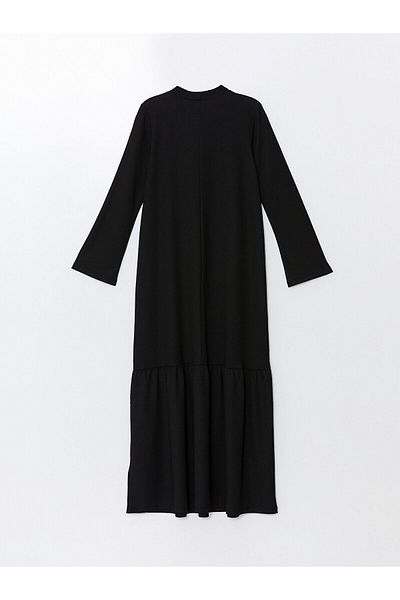 LC Waikiki Stand Collar Long Sleeve LCW Women's Dress