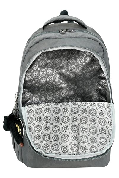 Bevitton Geantă de școală de călătorie cu căptușeală pentru femei, cu parașuta, țesătură neagră Bvt22-00