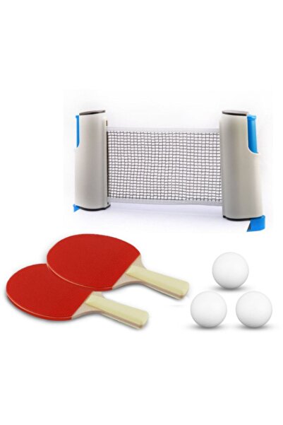 Genel Markalar Masa Tenisi Seti Portatif Açılır Kapanır Mia Ayarlanabilir Fil...