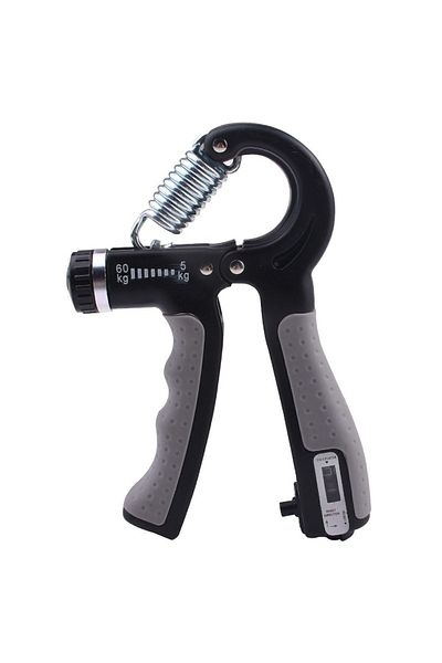 Canderel Countered Hand Spring 60 Kg - 5 Kg Adjustable 1 Piece Hand Spring Anti-Slip Wrist Muscle Strengthener