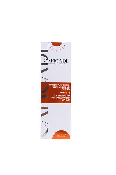 Capicade SPF 50+ Cream Stained Sunscreen Skin - 100 ml