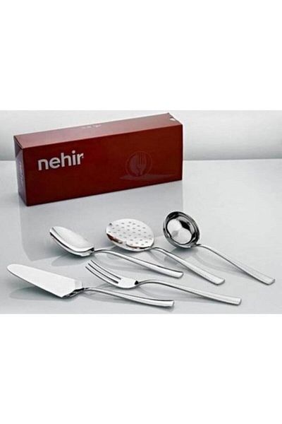 Nehir Sahra 5 Piece Service Set