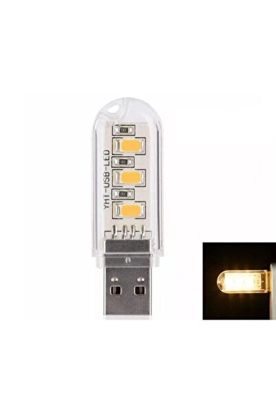 Genel Markalar 3 Led Günışığı Taşınabilir Mini Usb Led Lamba 5730 Smd Kamp St...