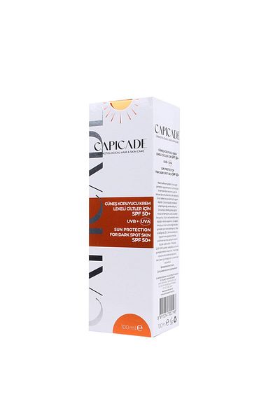 Capicade SPF 50+ Cream Stained Sunscreen Skin - 100 ml