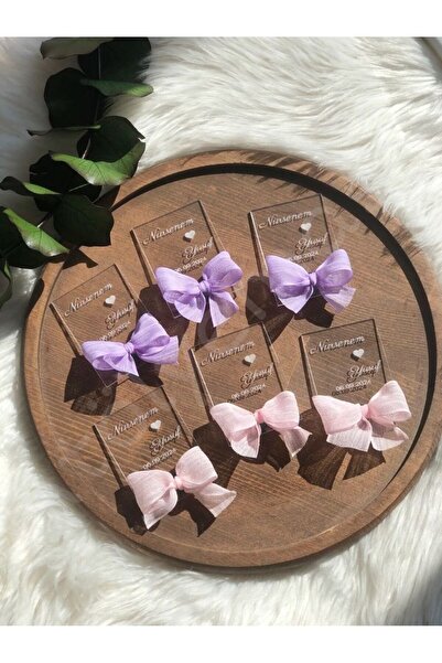 Basic Sense Pileksi magnet nikah hatırası istenilen renkte süslenir  (20 adet...