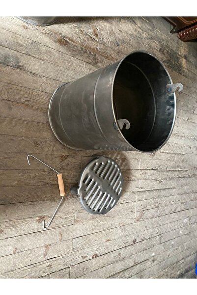 Tunca Soba Kovası Izgara Ve Kova Sapı Set