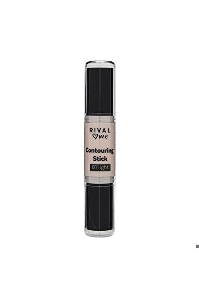 Rival Loves Me Stick Kontür Çift Uçlu No:01 Light 7 gr