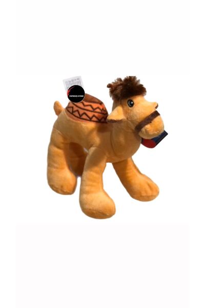 TOPROCKSTORE Sevimli Deve Peluş Oyuncak 25 cm Hediyelik Uyku Arkadaşı Organic...