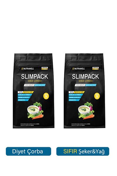 Nutrawell Slimfit Diet Vegetable Soup Advantageous 2 Boxes
