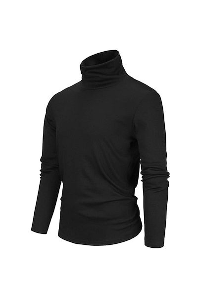 AVSARWEAR Черно боди унисекс Slimfit Thermal водолазка